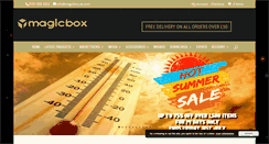 Desktop Screenshot of magicbox.uk.com